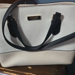 Kate Spade Black and Cream Tote Bag